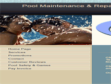 Tablet Screenshot of clearchoicepoolservice.com